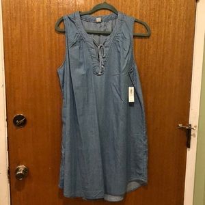 denim dress